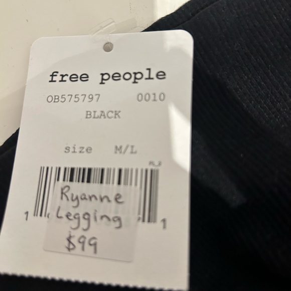 Free People Black Cutout Leggings - Picture 13 of 14